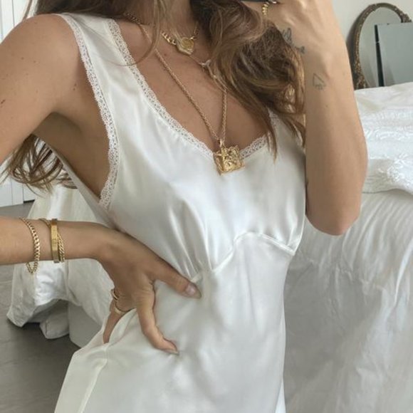 Bias Cut Silk Charmeuse Dresses